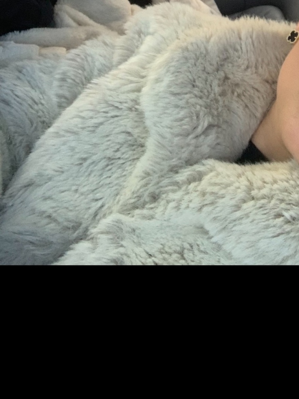 Vintage Cream Teddy Jacket - Picture 3 of 3